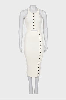 Bodycon dress with cutout