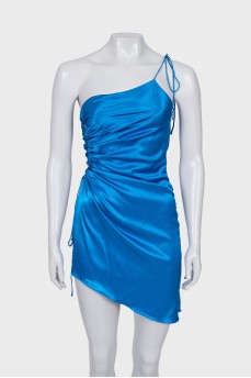 Mini dress decorated with lacing