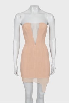 Off the shoulder corset dress