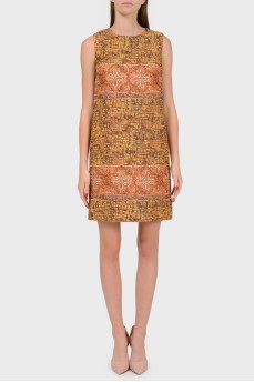 Sleeveless wool dress