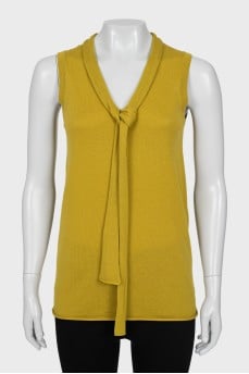 Yellow Tie Top