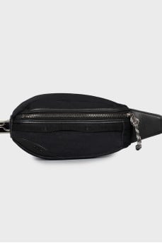 Oval shaped waist bag