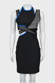 Bodycon dress in a sporty style