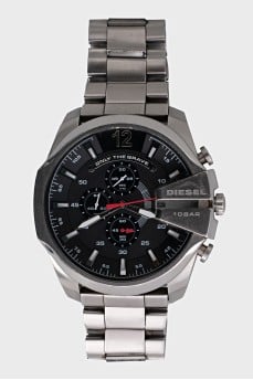 Men's watch silver color