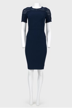 Bodycon dress with back zip
