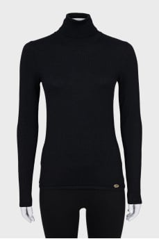 Black golf with tag