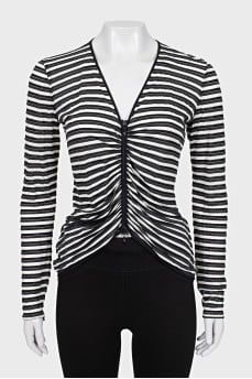 Sheer Draped Jumper