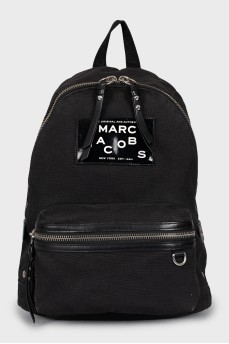 Animal print backpack with straps