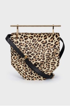 Animal Print Leather Bag