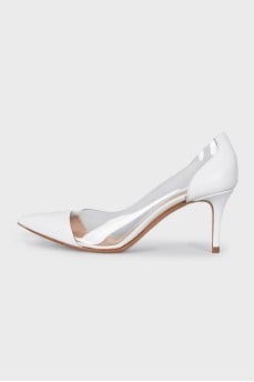 Pumps with silicone inserts