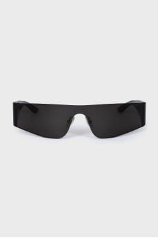 Sunglasses mask with white logo