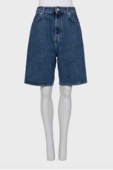 High Waisted Denim Shorts