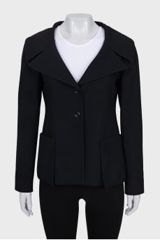 Black wool jacket
