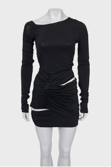 Bodycon dress with slits