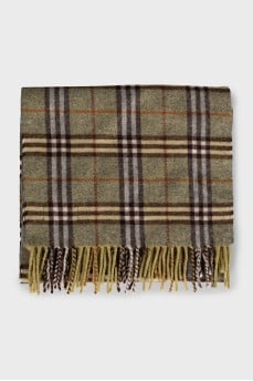 Men's wool scarf
