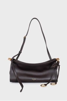 Le Click East West Leather Bag
