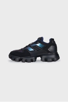 Men's sneakers made of textile and rubber