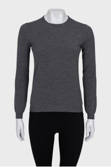 Grey Crew Neck Jumper