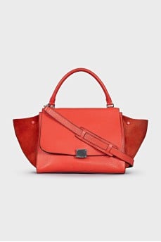 Orange Trapeze Bag
