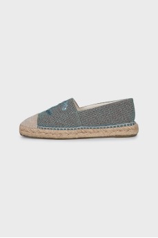 Espadrilles decorated with sequins