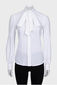 White printed shirt