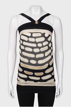 Mesh printed top