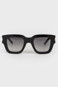 Sunglasses are black