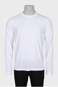 Men's white long sleeve with tag
