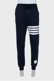 Men's Striped Sweatpants