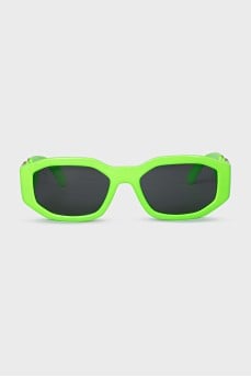 Sunglasses with neon frames