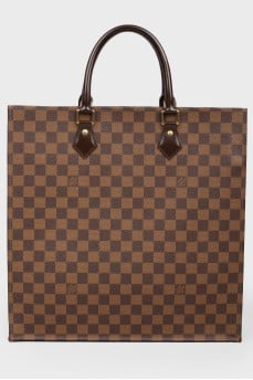 Brown bag in a corporate print