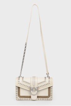 Love bag with metal fittings