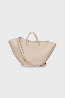 Leather Tulip bag
