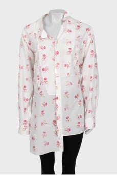 Long sleeve printed shirt