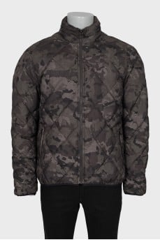 Men's military print jacket