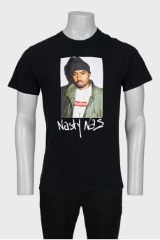 Men's T-shirt with front print