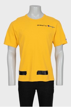 Men's T-shirt by Off-White x Champion