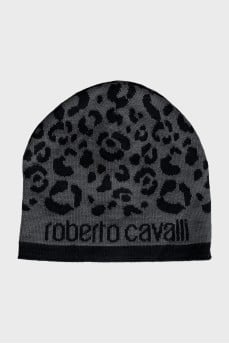 Men's animal print hat