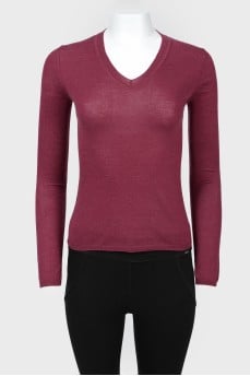 Fine jersey pullover