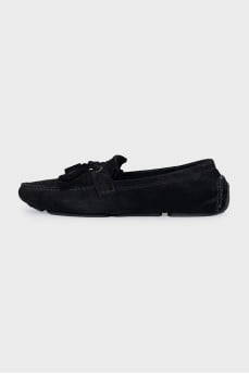 Men's insulated loafers with decor