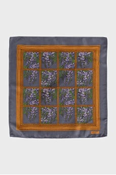 Floral print scarf