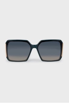 Sunglasses with marble temples
