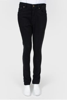 High waist skinny jeans
