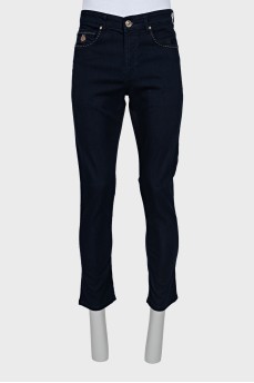 Чоловічі сині джинси straight fit