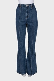 Cloche jeans with tag