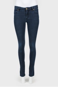 Jeans skinny with a low waist