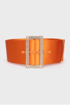 Wide textile belt