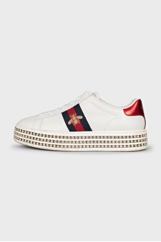 Ace sneakers with crystals on the sole