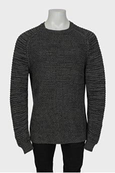 Men's chunky knit jumper