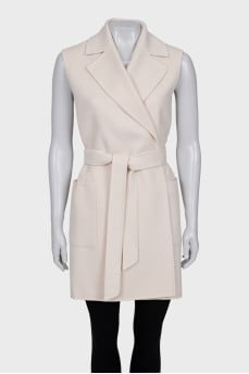 Wrap vest with pockets